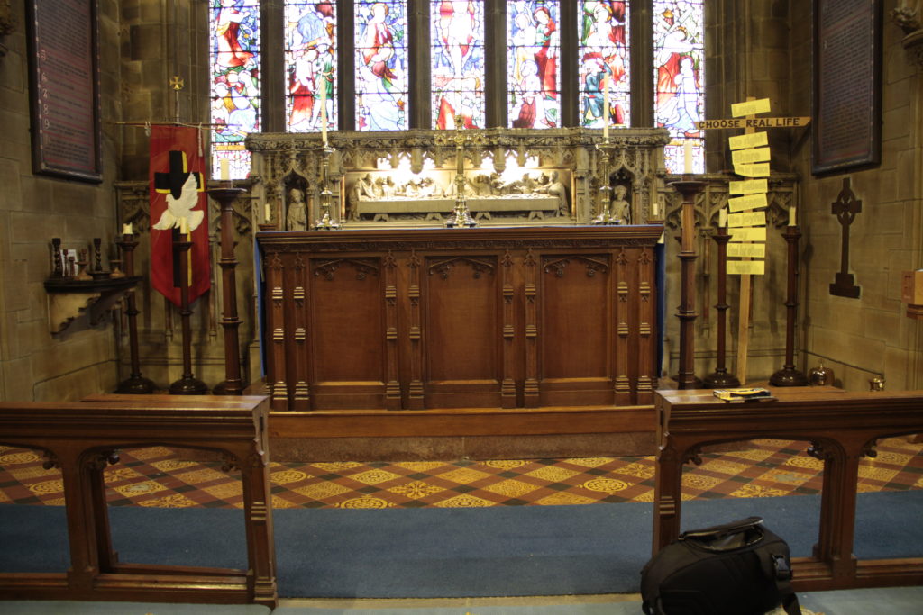 High alter in St Peter's church