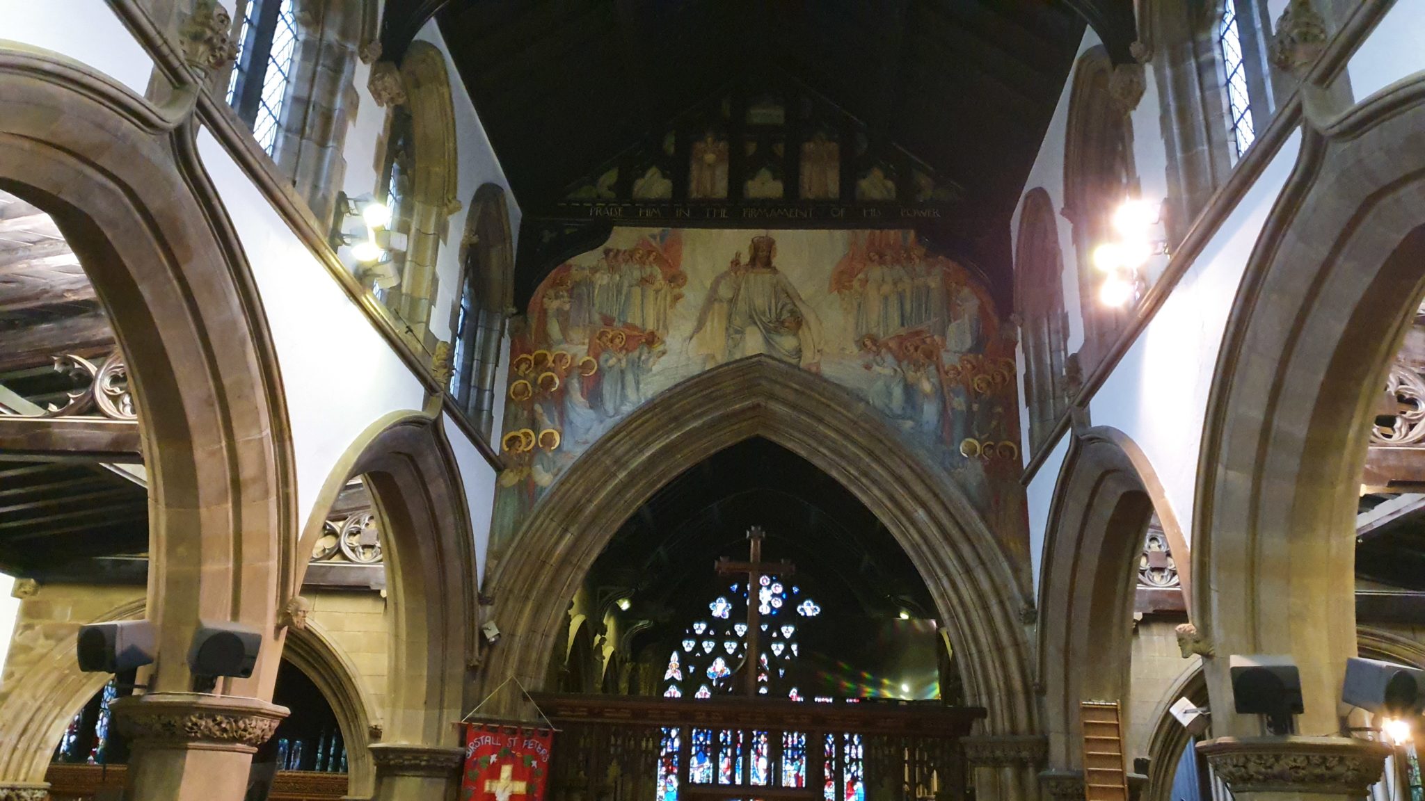 Frampton mural St Peter's Church