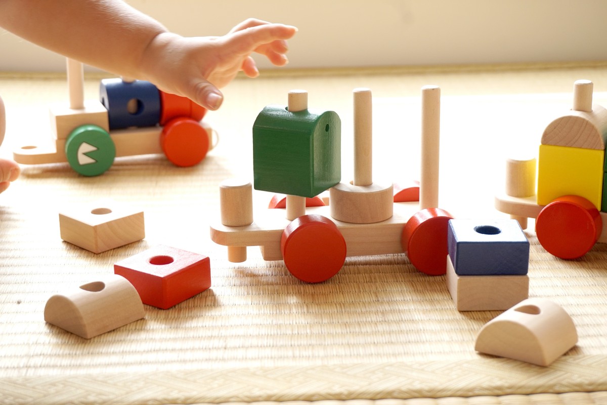 Wooden childrens toys